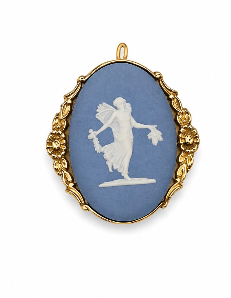Vintage Italian Wedgwood Pendant
