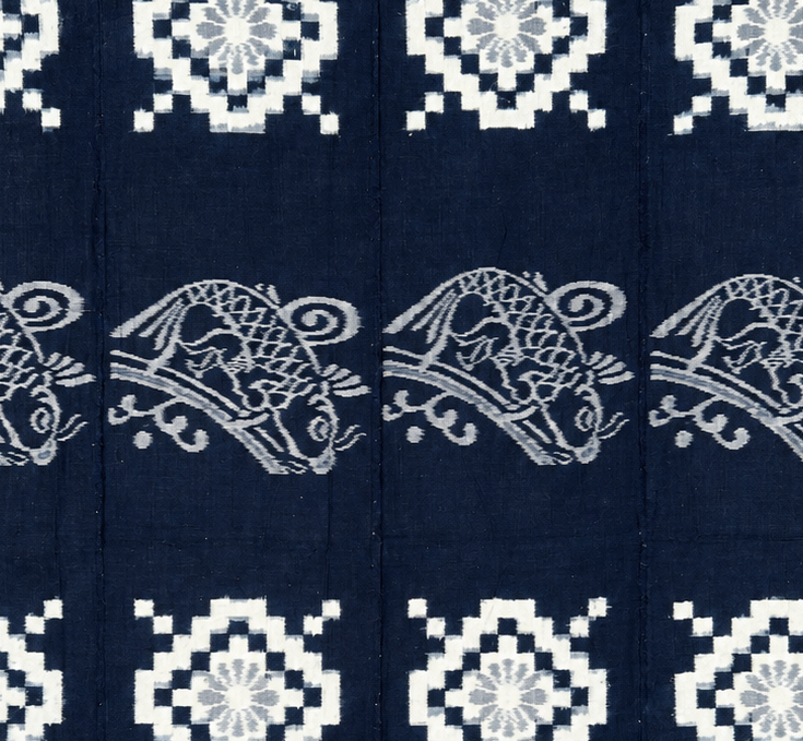 Indigo Japanese Textile