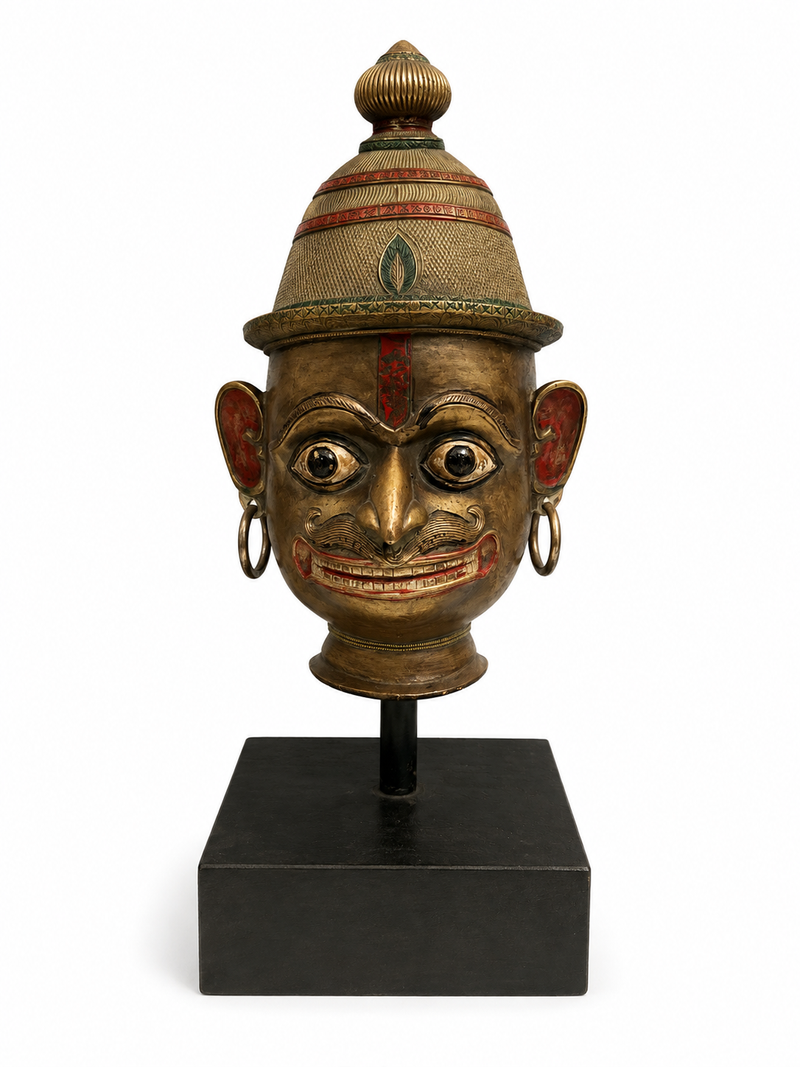 Metal face mask, Karnataka