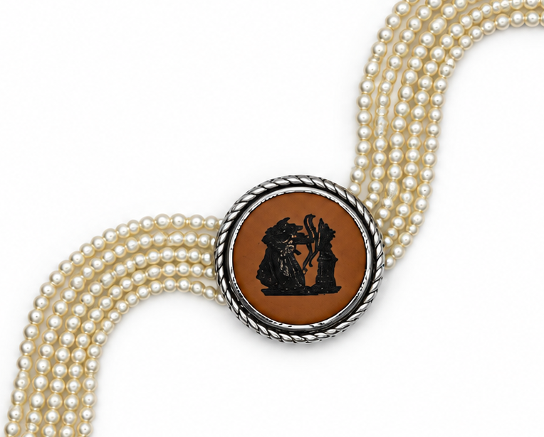 Vintage Italian Wedgwood necklace
