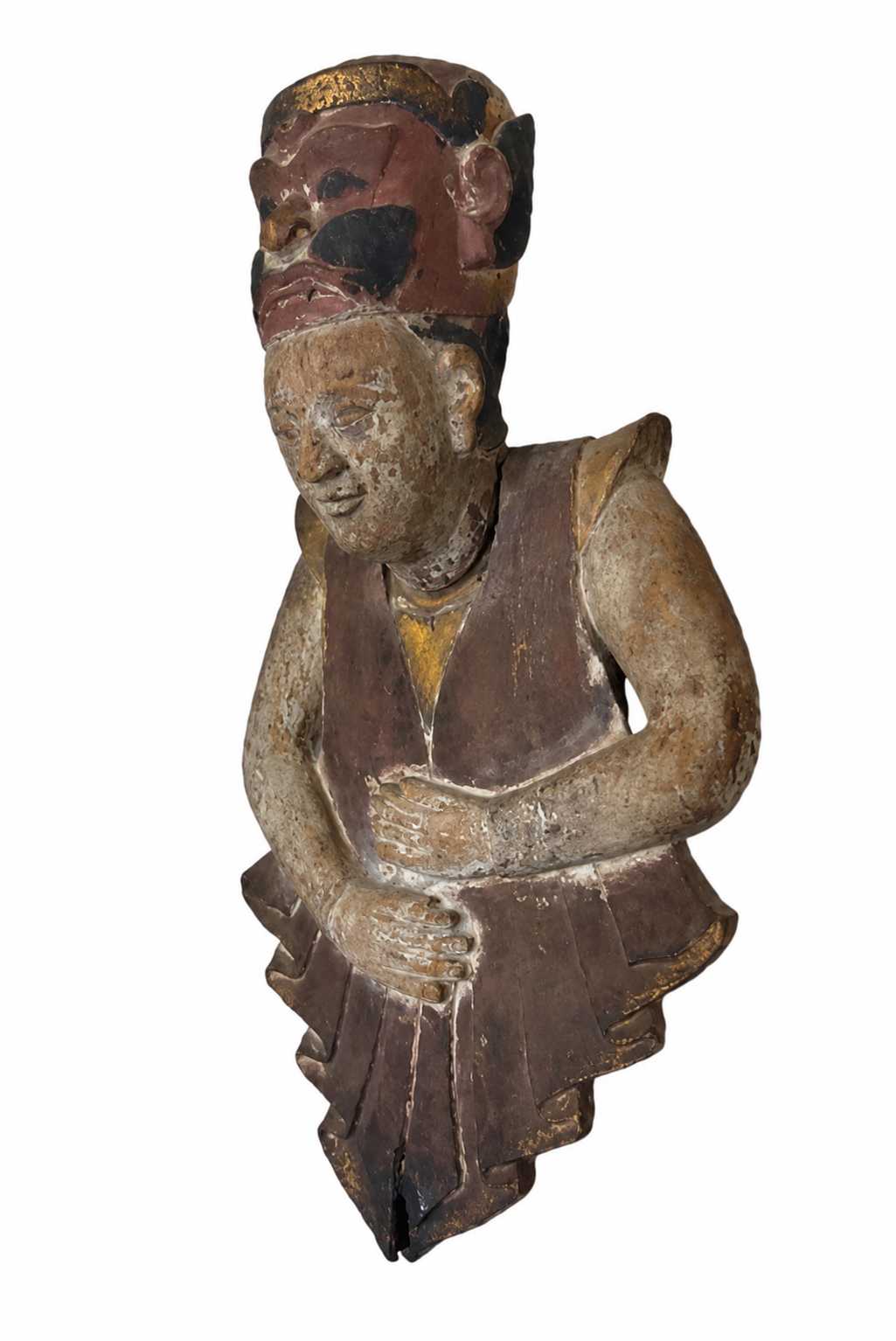 Traditional Indonesian wooden Theater Figure