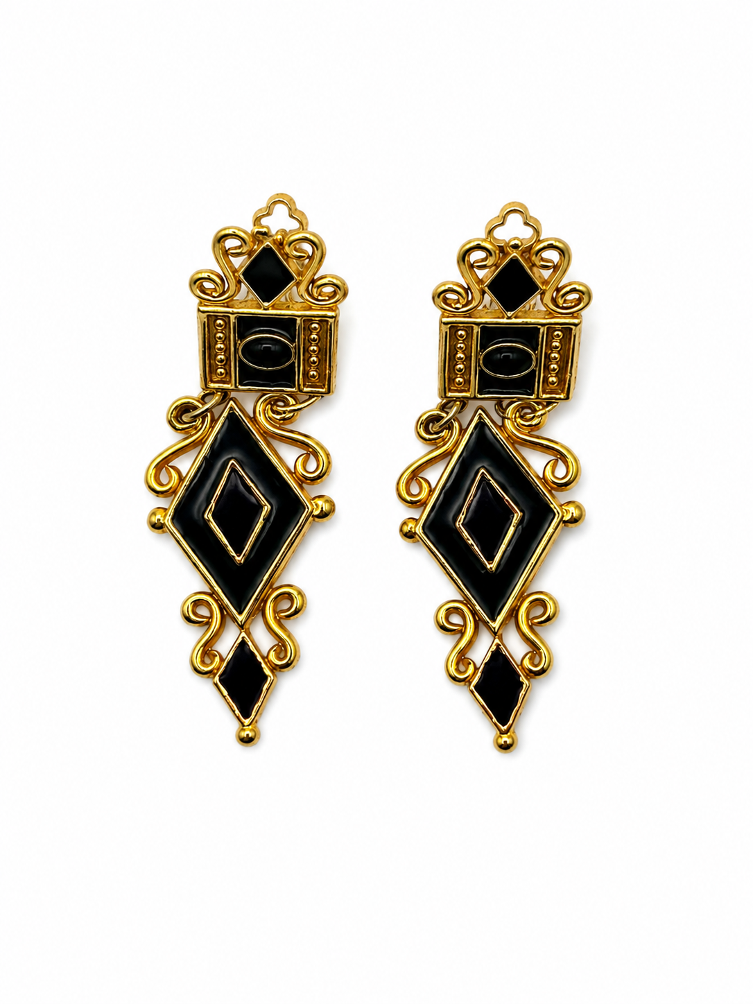 Vintage Long Dangling Earrings