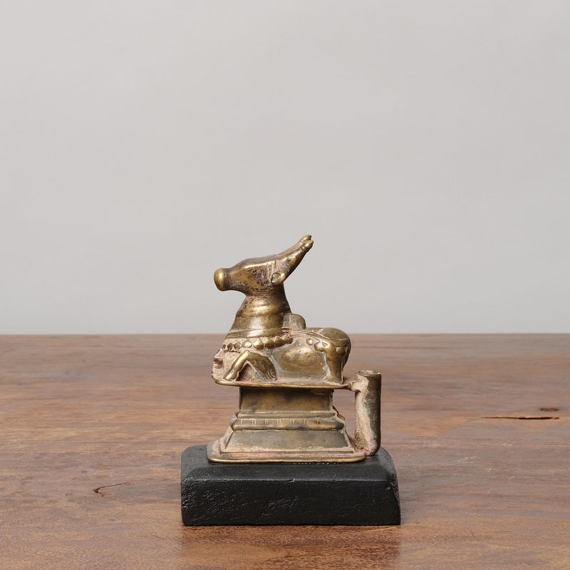 Traditional Vintage Brass Nandi