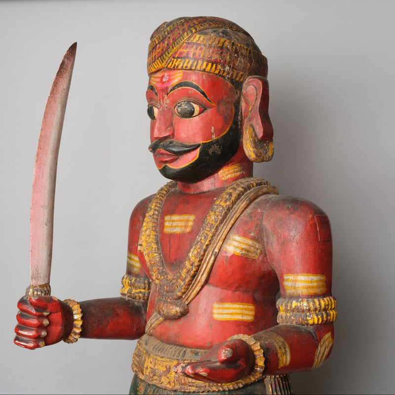 Virabhadra Bhuta Figure, worshipped in Karnataka