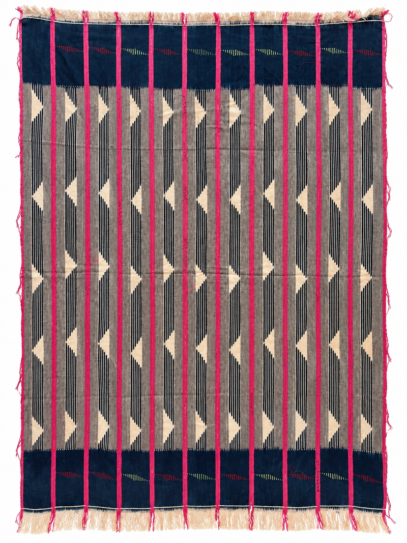 Baoule Textile (Baule) - Front - H 61.5" / W 43.5" - BBS_TE054