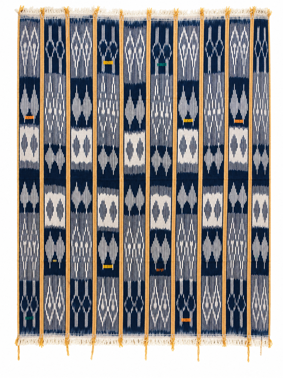 Baoule Textile (Baule) - Back - H 54.5" / W 40" - BBS_TE062
