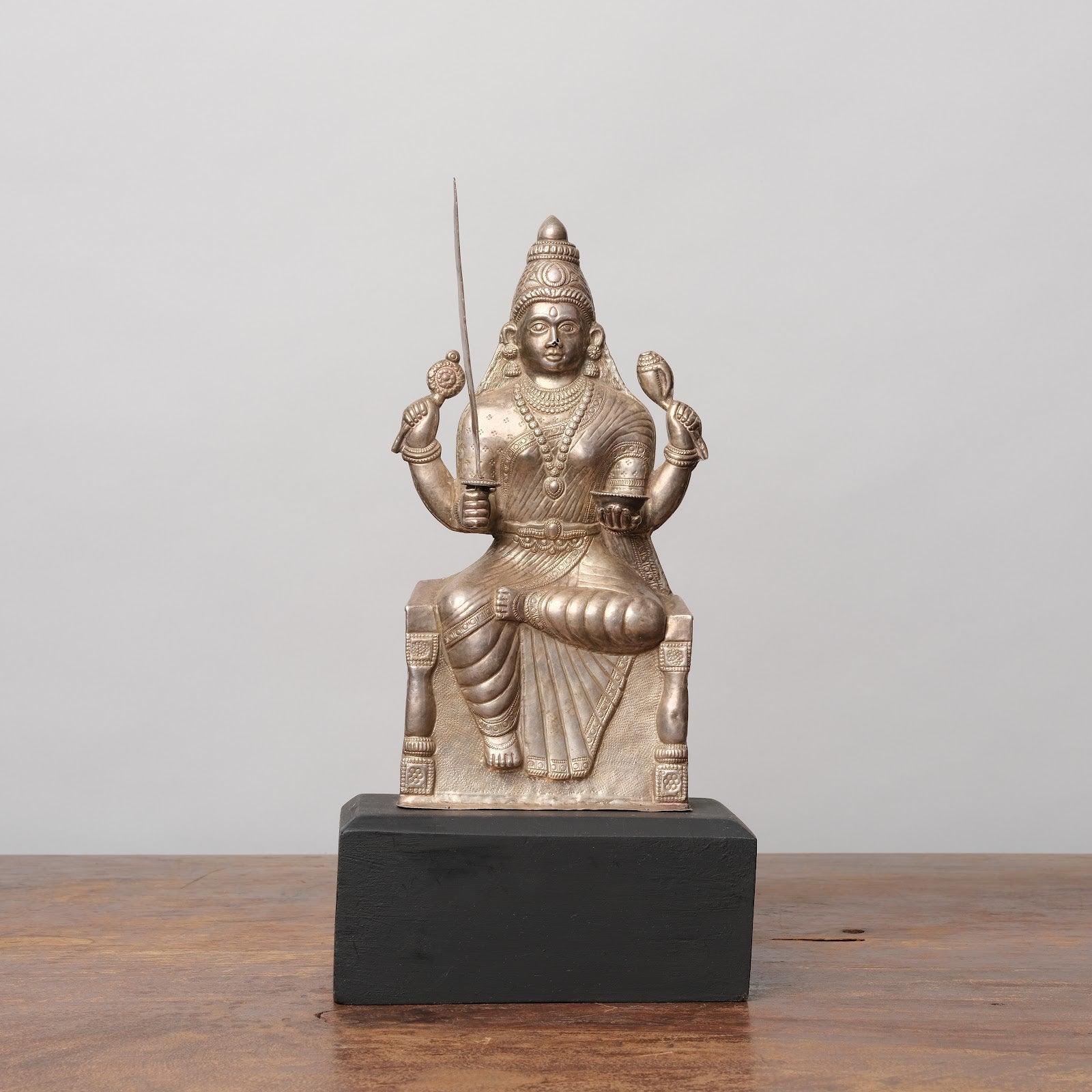 Silver Devotional figure
