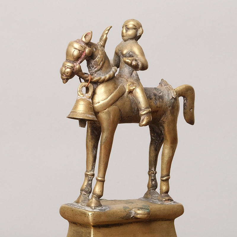 Brass Horse Sculpture