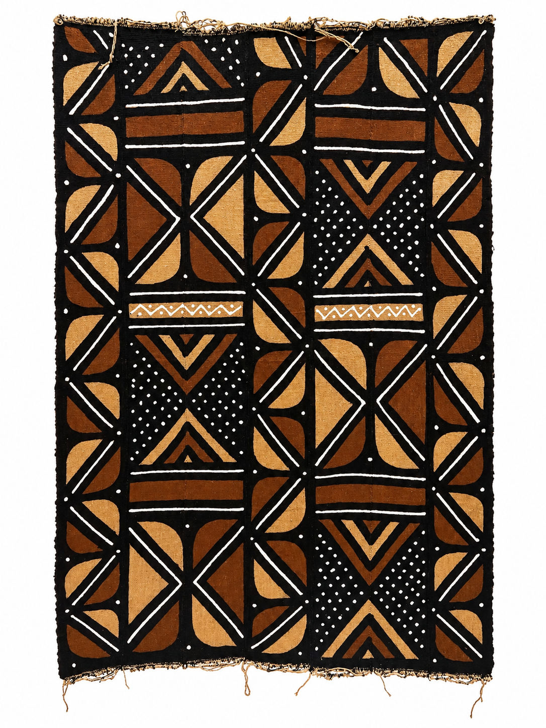 African Mud Cloth - Back - H 68" / W 41.7" - BBS_TE061