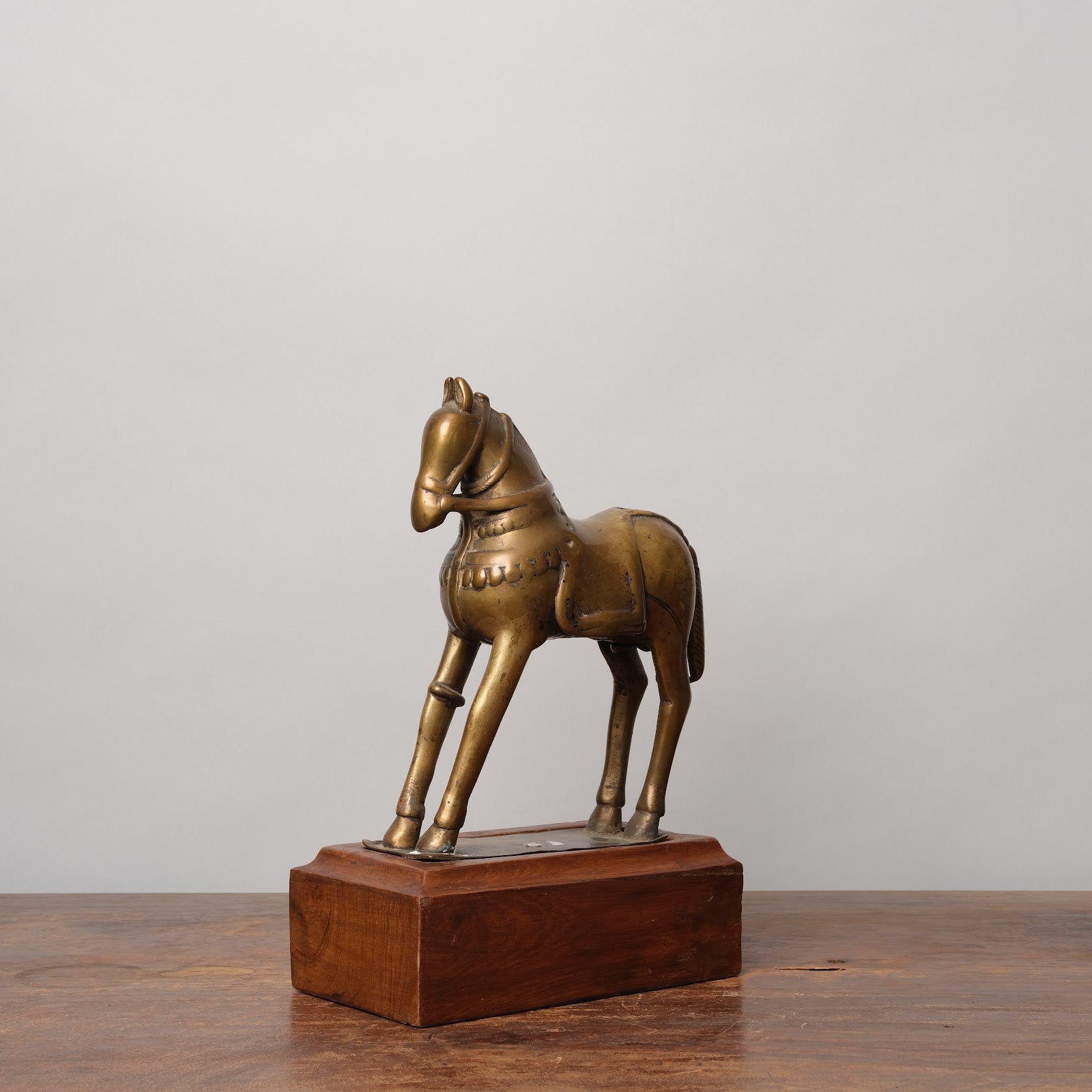 Brass Horse Sculpture