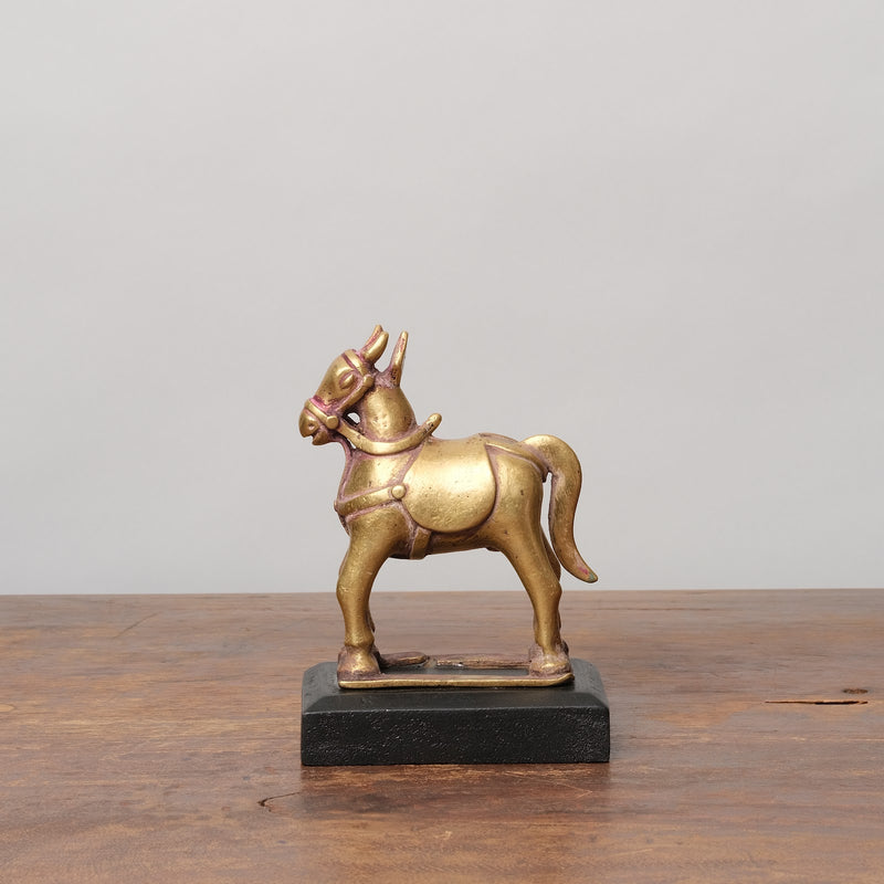 Brass Horse Sculpture