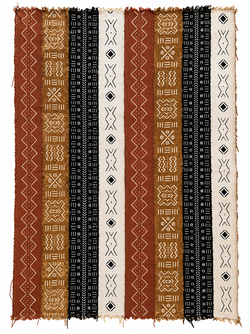 Mud Cloth - Back - H 66" / W 42" - BBS_TE058