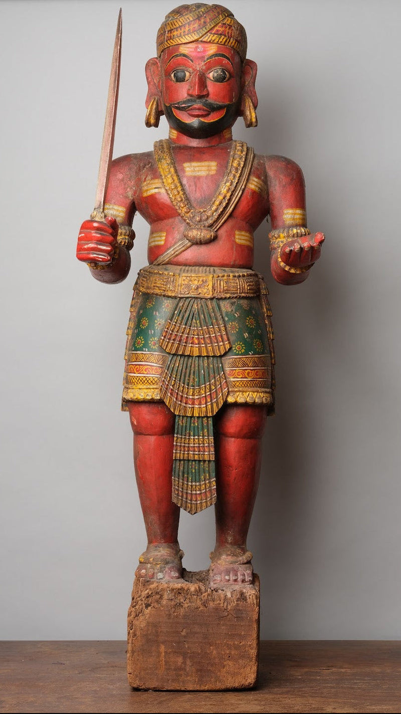 Virabhadra Bhuta Figure, worshipped in Karnataka