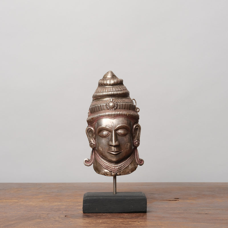 Vintage Silver Devotional Heads