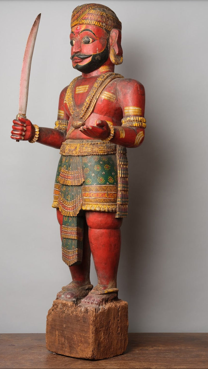 Virabhadra Bhuta Figure, worshipped in Karnataka