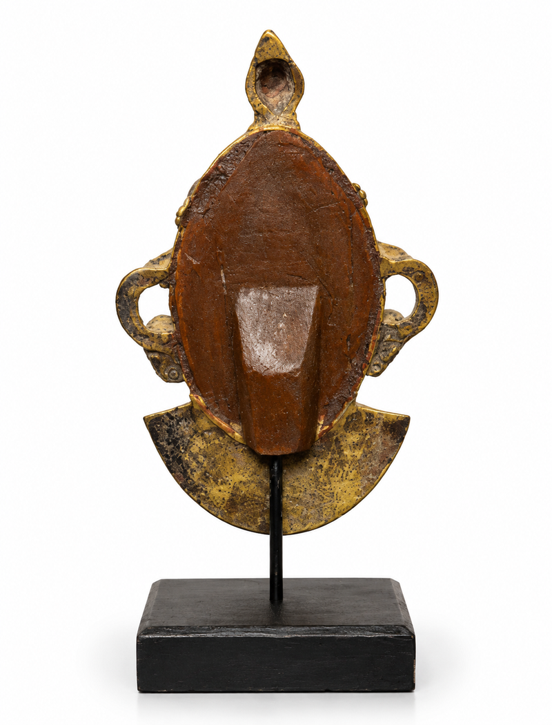 Brass Khandoba Mask