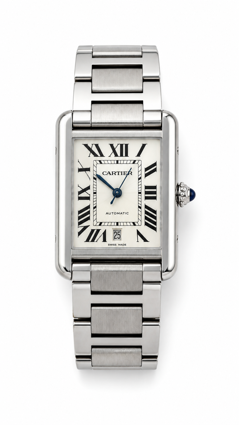 Vintage Cartier Tank Solo XL Automatic Watch
