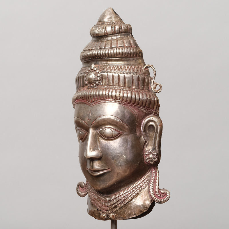 Vintage Silver Devotional Heads