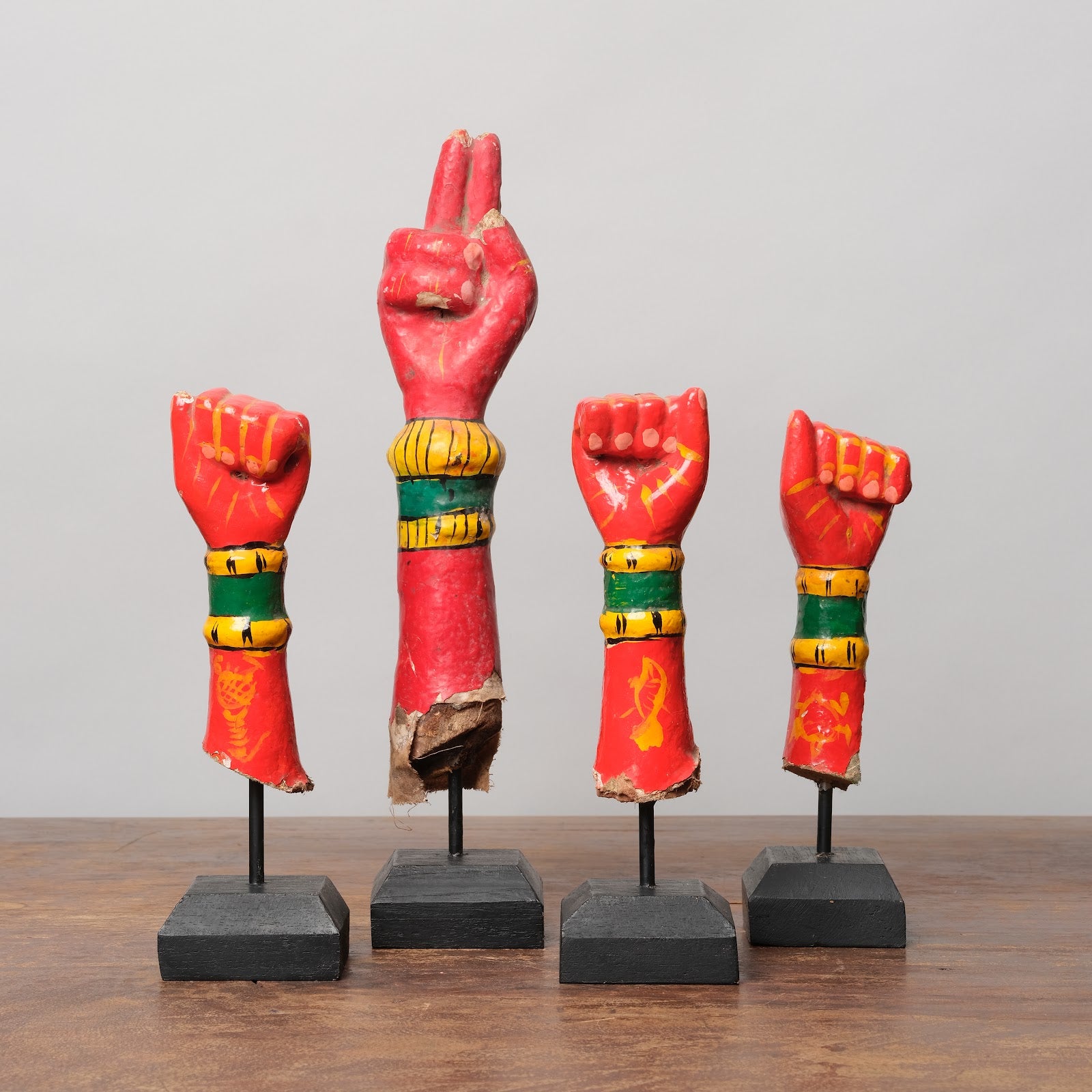 Wooden Statue Fragments - Dainty Hands
