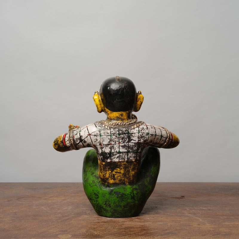 Wooden Kamarathi Sculpture