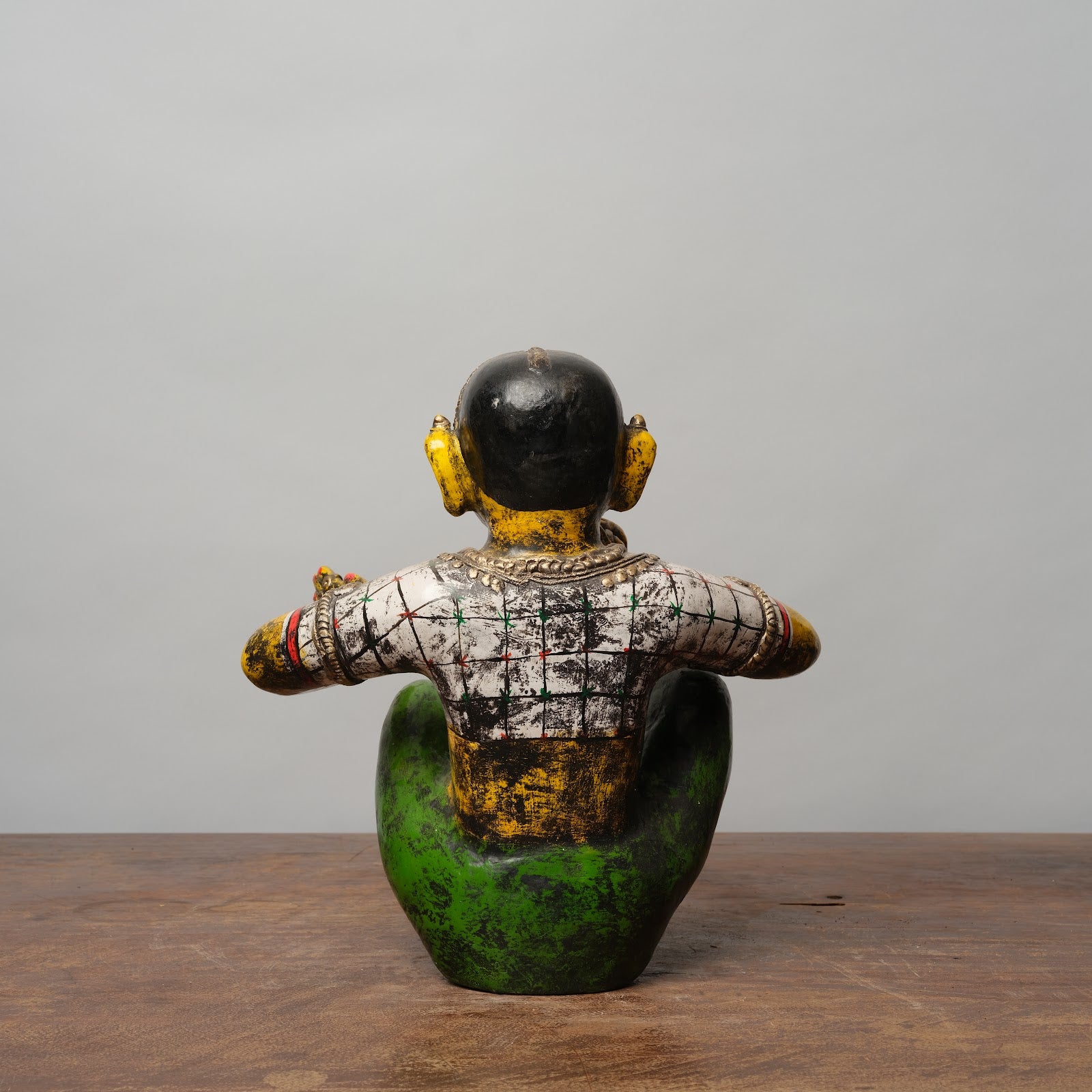 Wooden Kamarathi Sculpture
