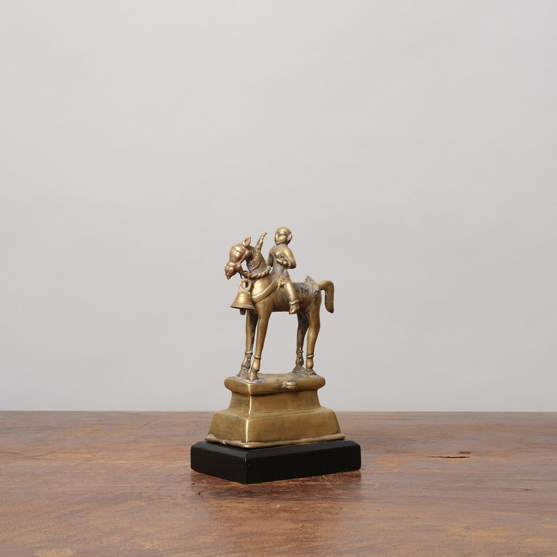Brass Horse Sculpture