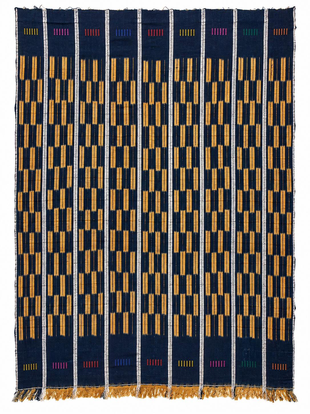 Baoule Textile (Baule) - Front - H 57.5" / W 39.5" - BBS_TE057
