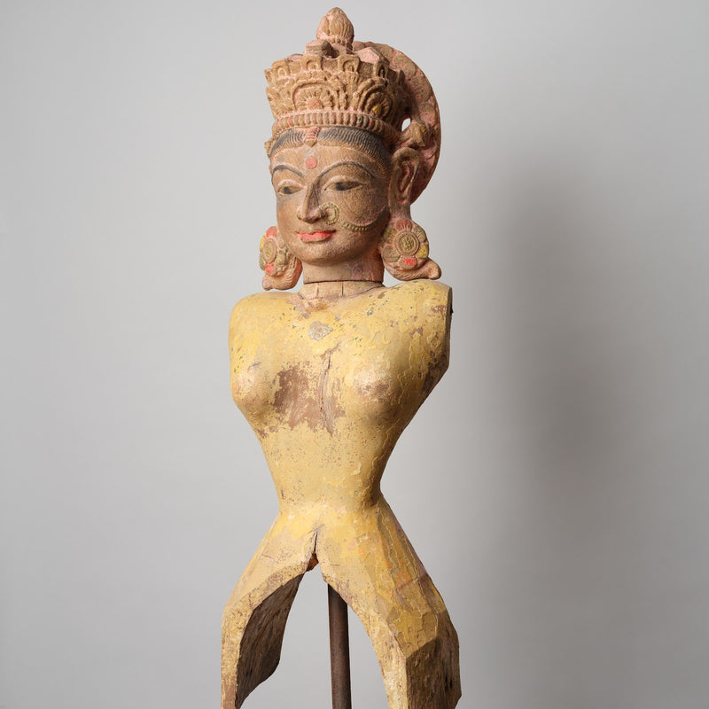 Indian Diety Bust Sculpture