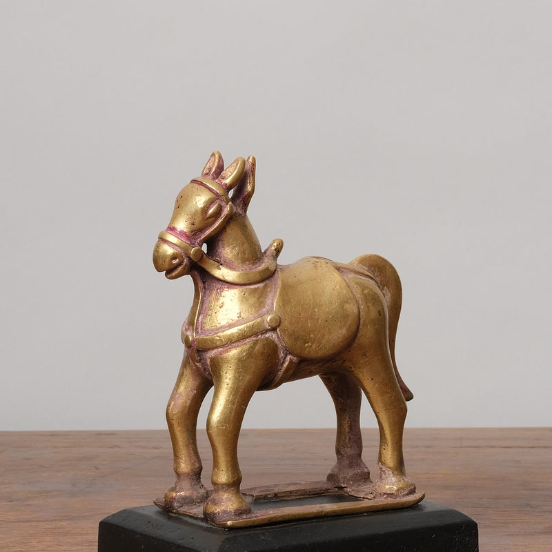 Brass Horse Sculpture