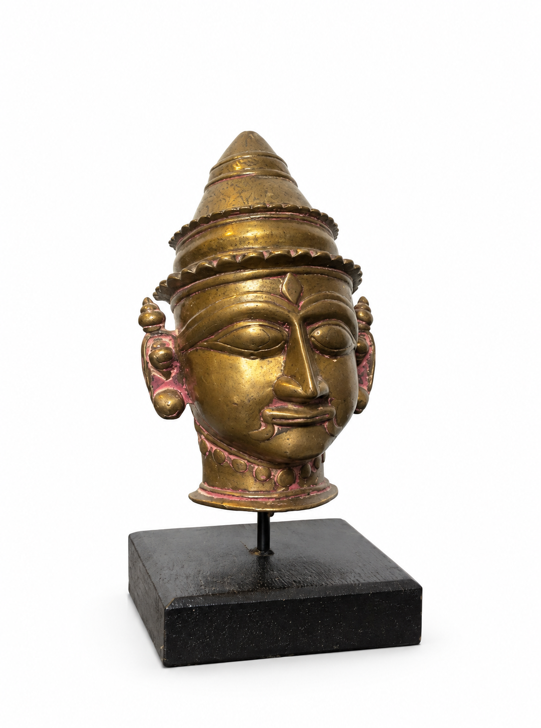 Brass Khandoba Mask