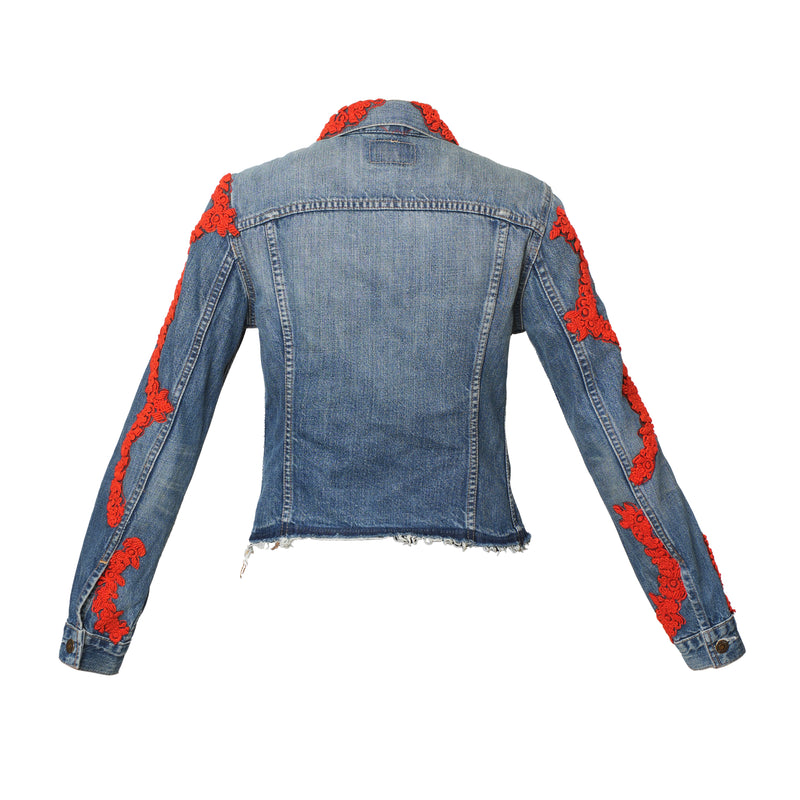 Vintage Levi's x Sabyasachi embroidery Upcycle Jacket