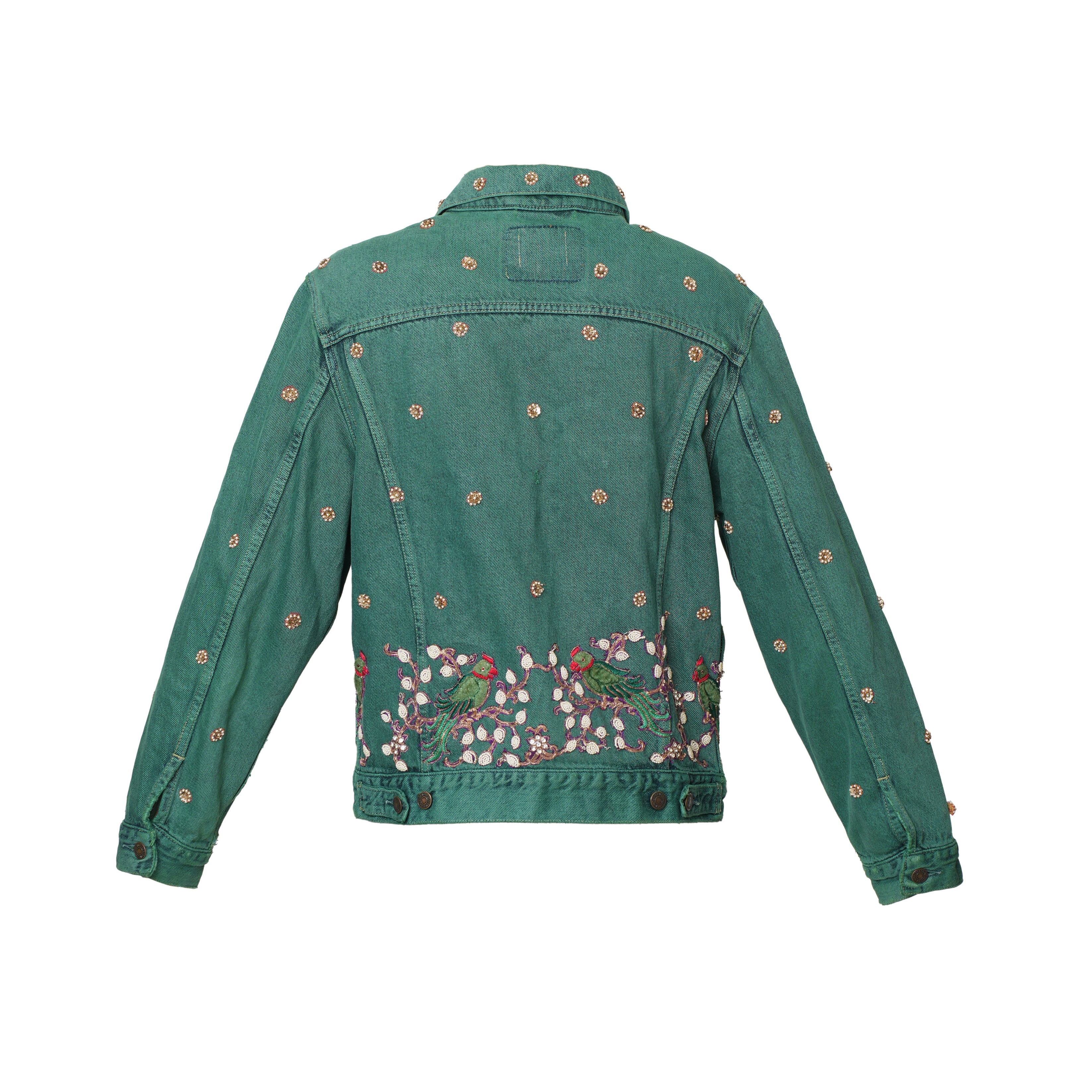Vintage Levi's x Sabyasachi embroidery Upcycle Jacket