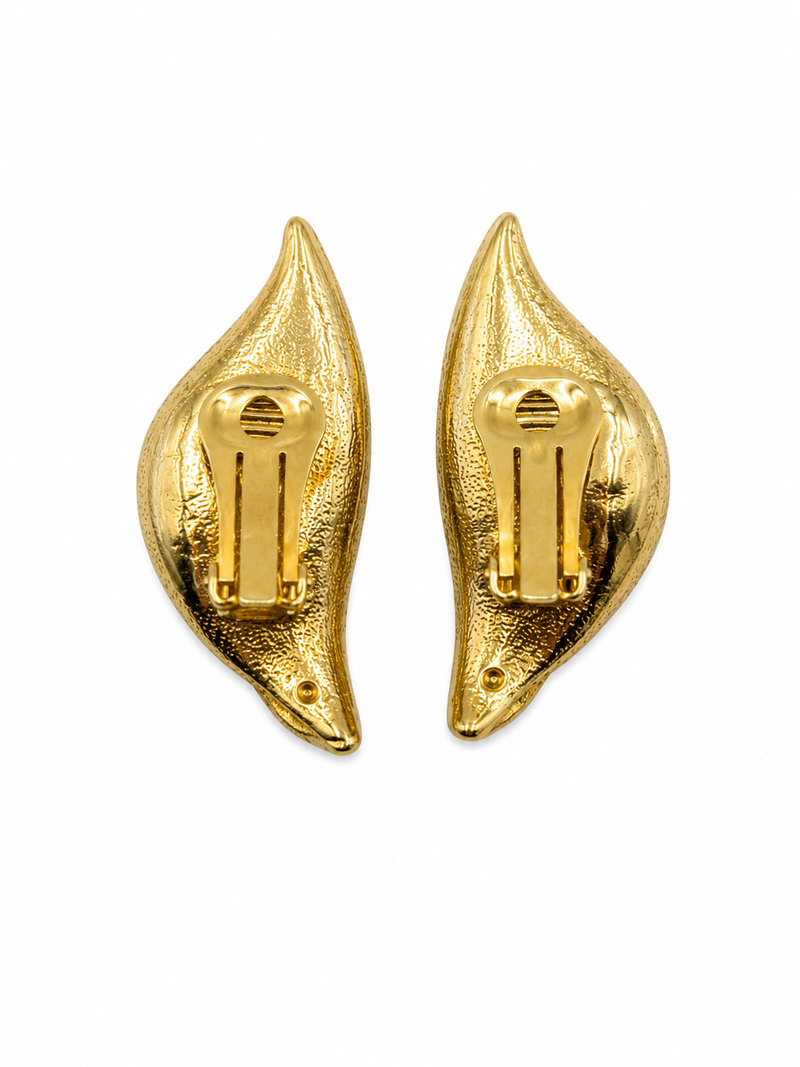 Vintage Leaf Earrings
