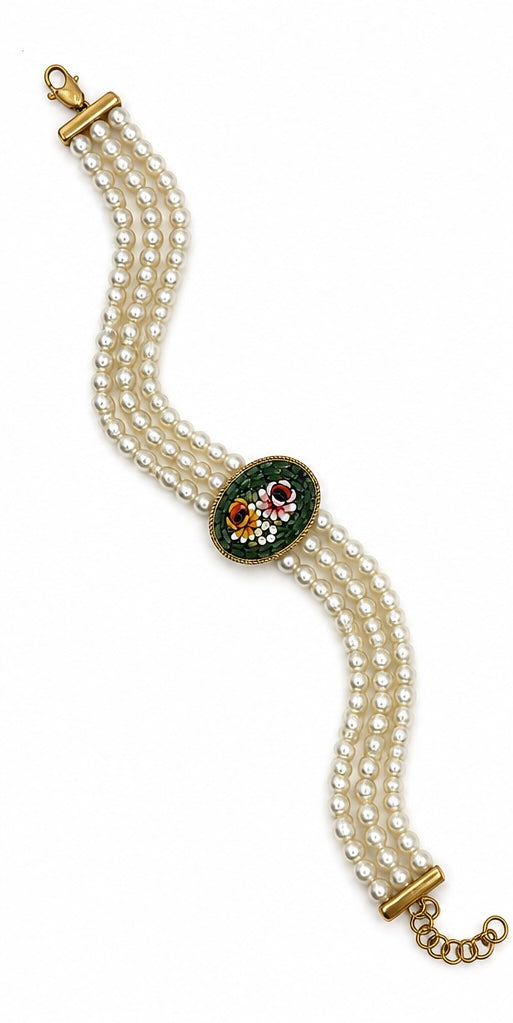 Vintage Italian Micro-Mosaic necklace