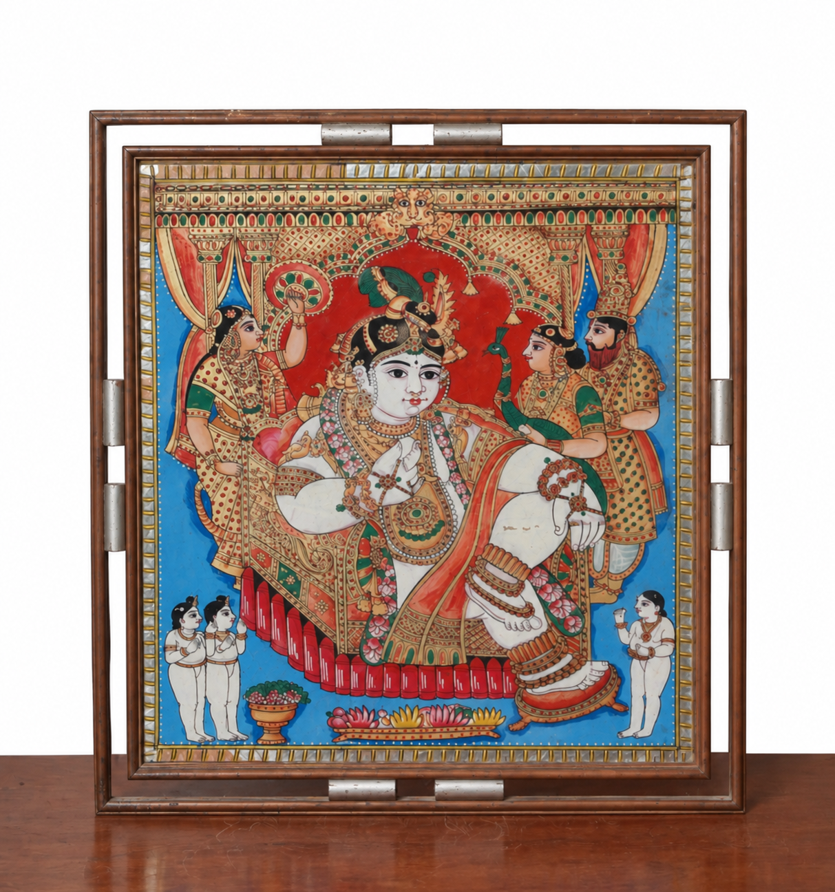 Reverse Glass Painting