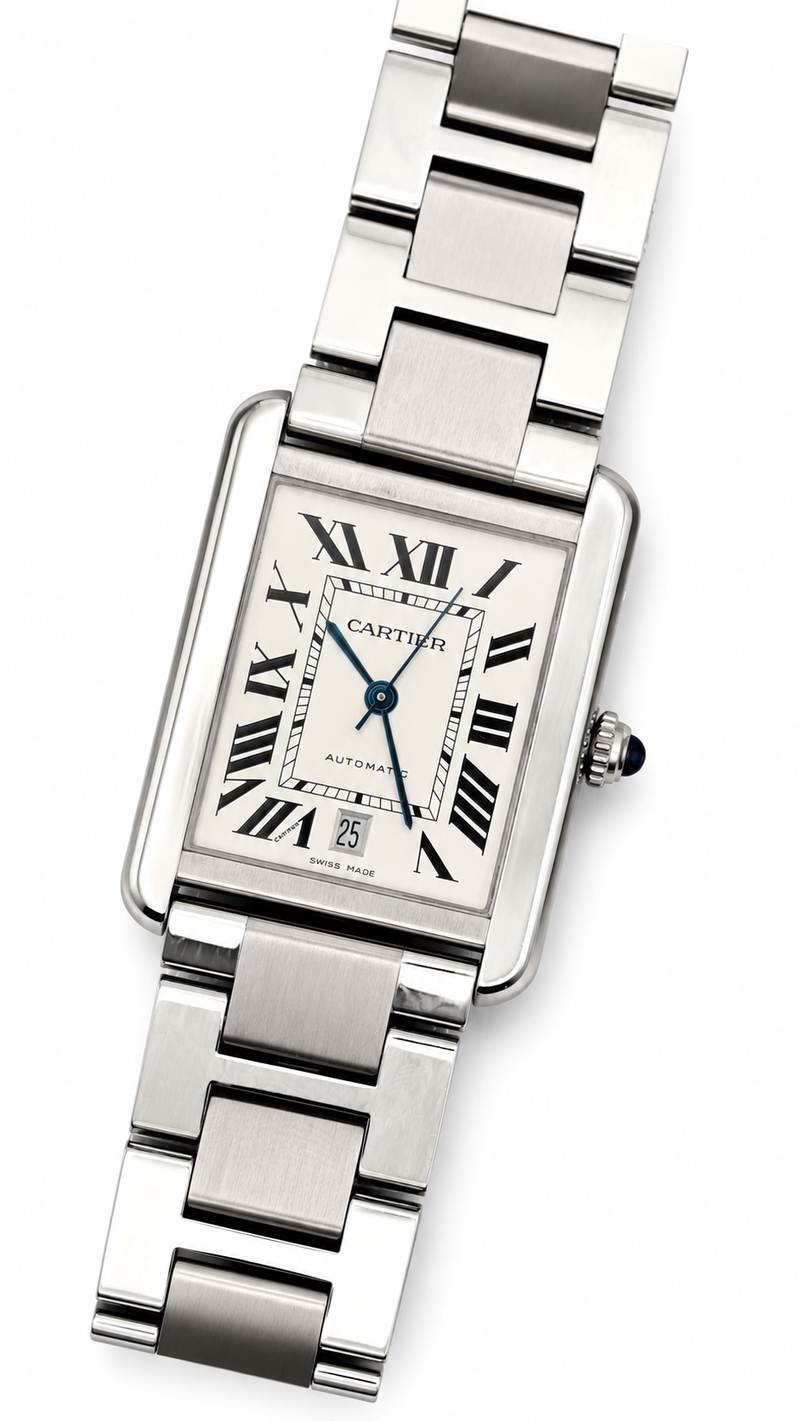 Vintage Cartier Tank Solo XL Automatic Watch