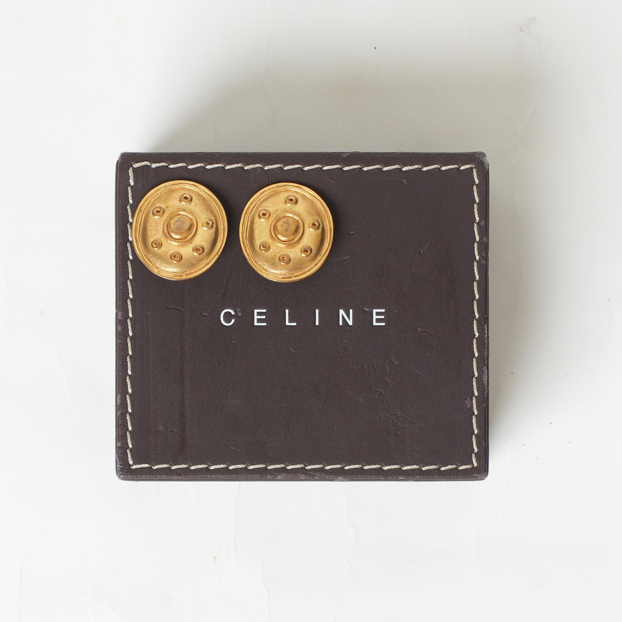 Vintage Celine Paris Starball Earrings - beg borrow steal studio
