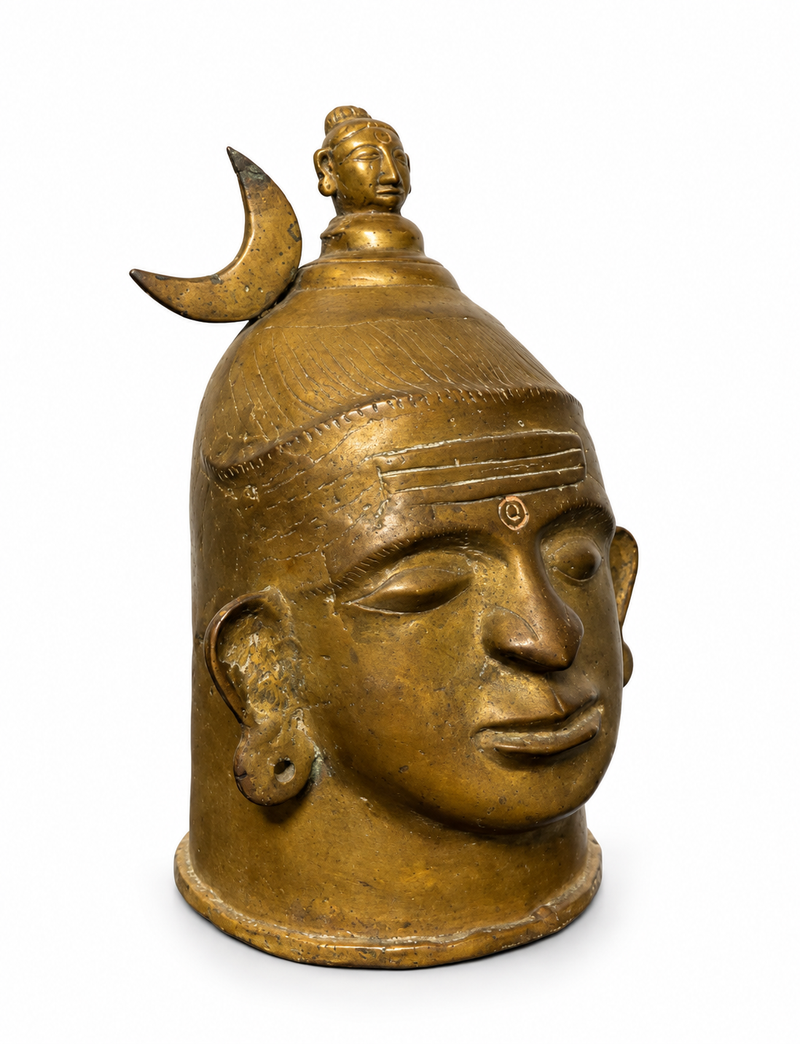 Brass Shiva Mukhalingam
