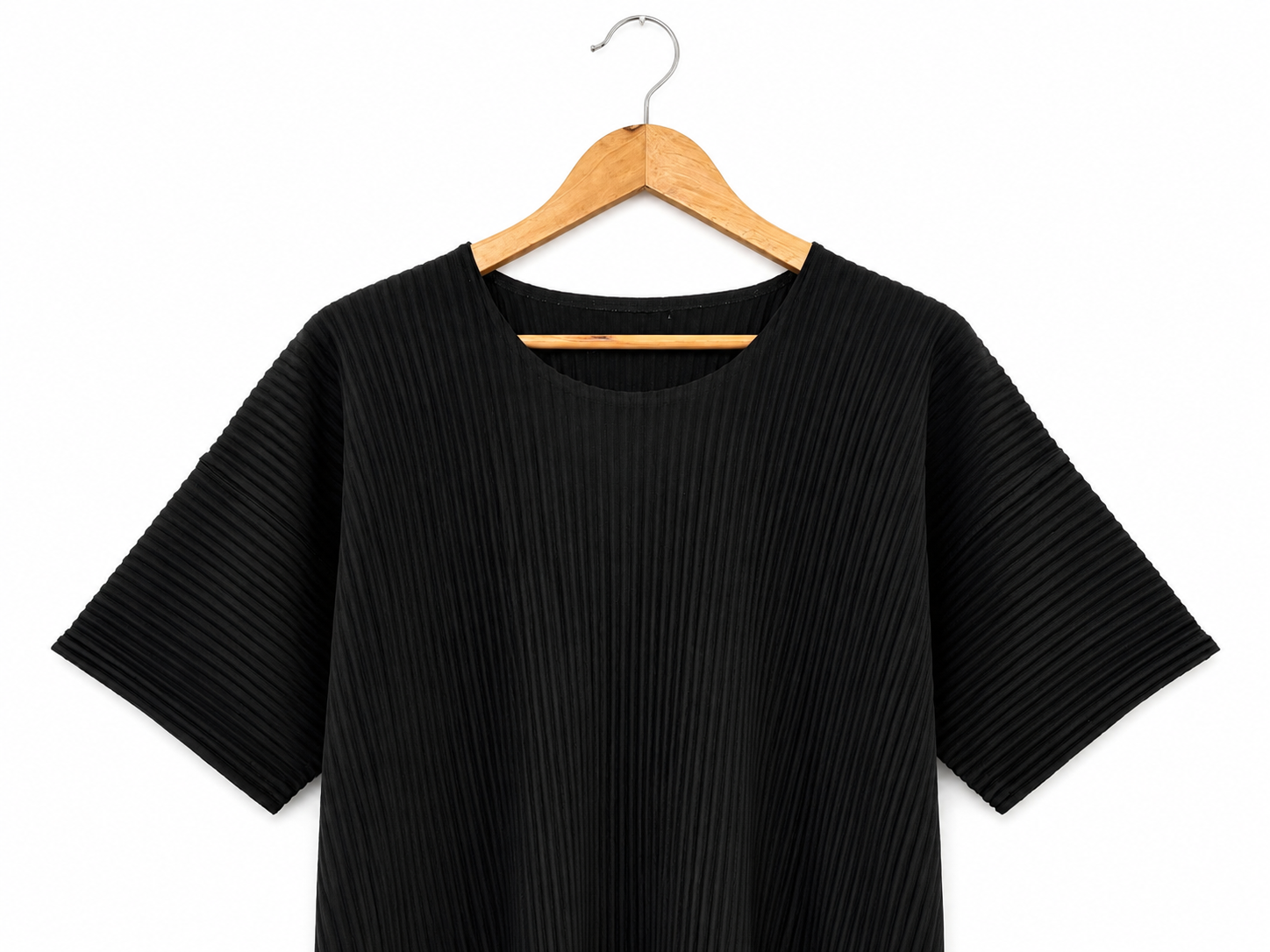 Issey Miyake Homme Plissé Basic Round Neck T-Shirt