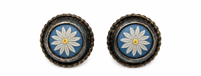 Vintage Wedgwood Earrings (BBS_MWCER004)
