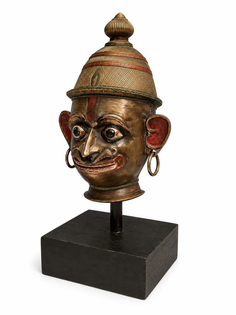 Metal face mask, Karnataka