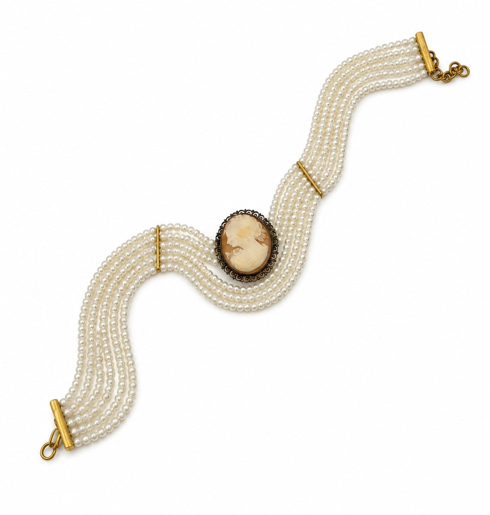 Vintage Italian Micro-Mosaic necklace