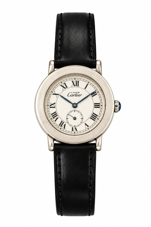 Vintage Must de Cartier Ronde Watch