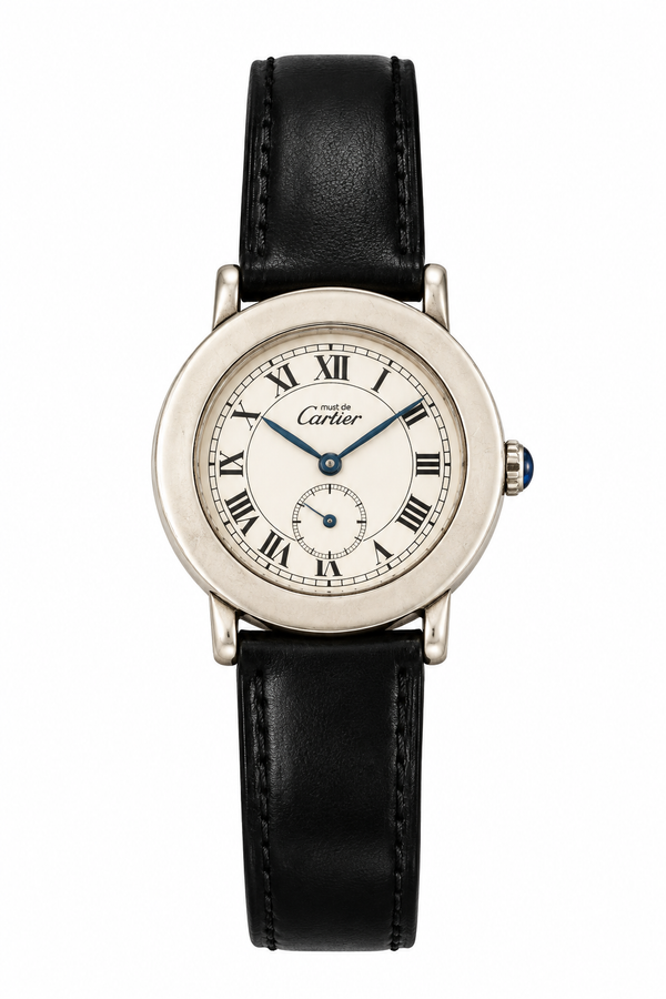 Vintage Must de Cartier Ronde Watch