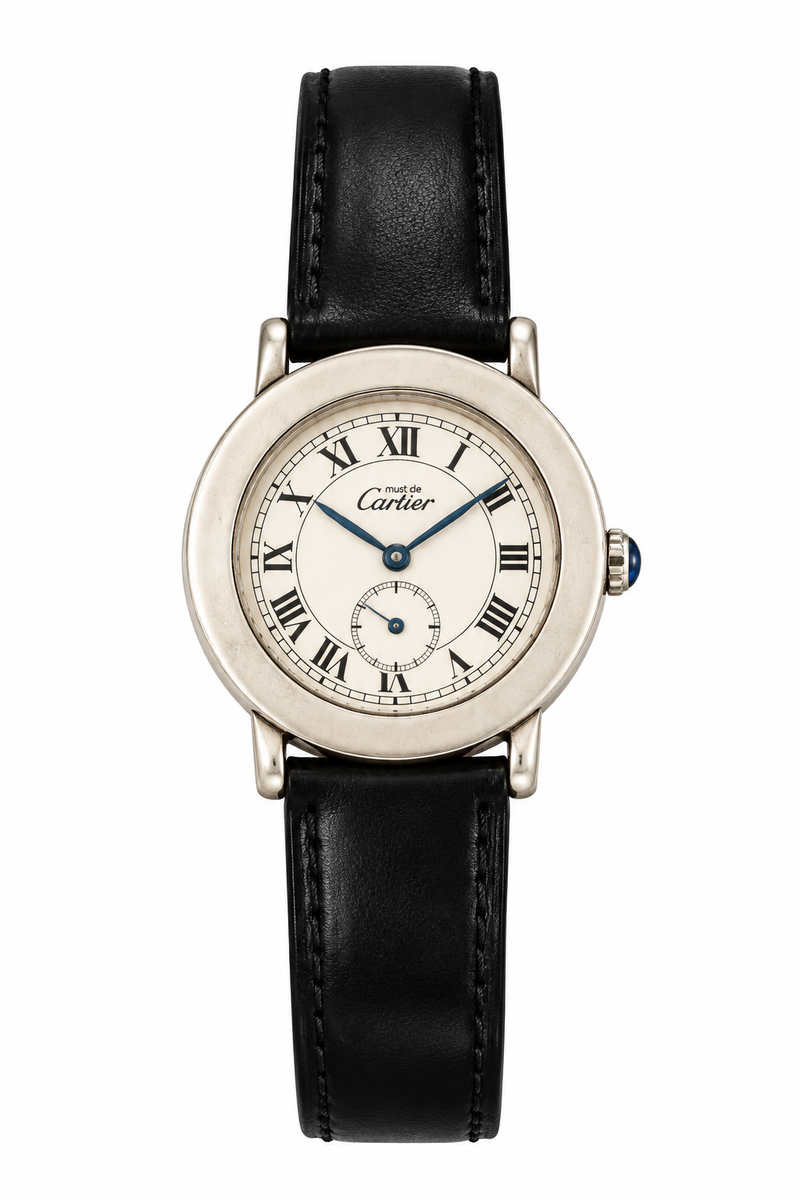 Vintage Must de Cartier Ronde Watch