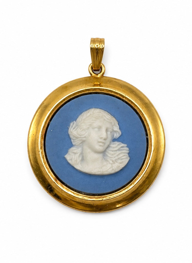 Vintage Italian Wedgwood Pendant