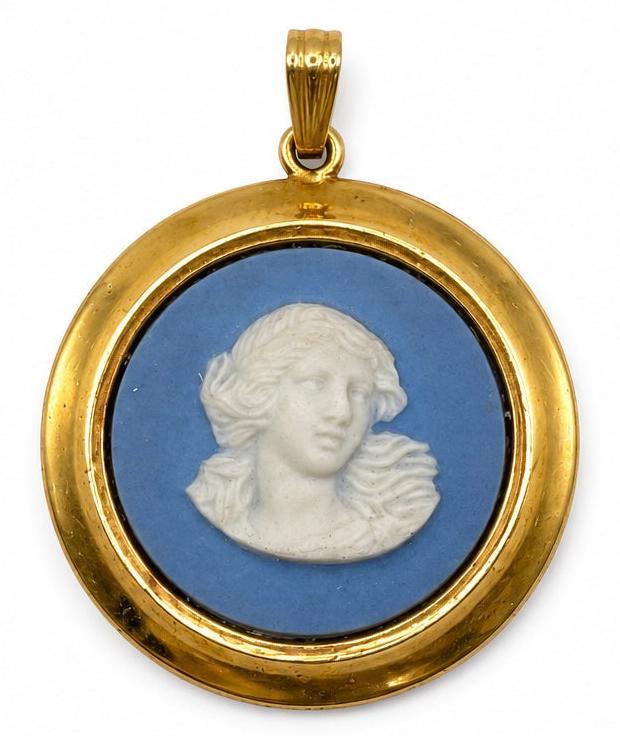 Vintage Italian Wedgwood Pendant