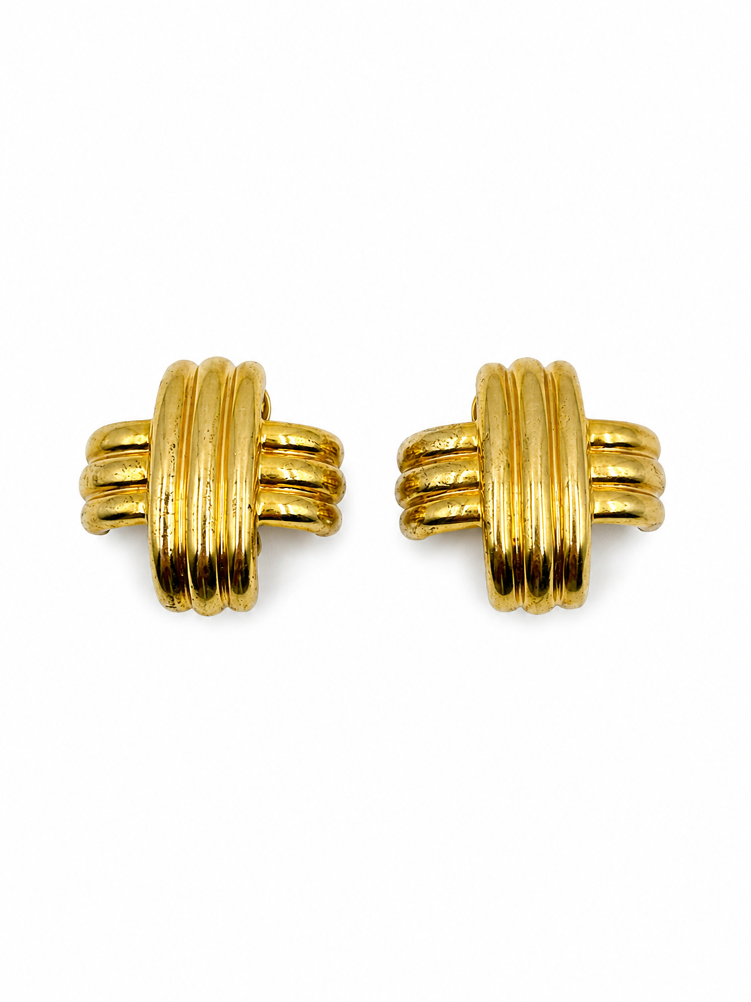 Vintage Cross Earrings