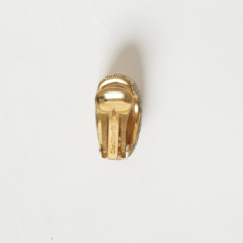 VINTAGE CHRISTIAN DIOR EARRINGS - beg borrow steal studio