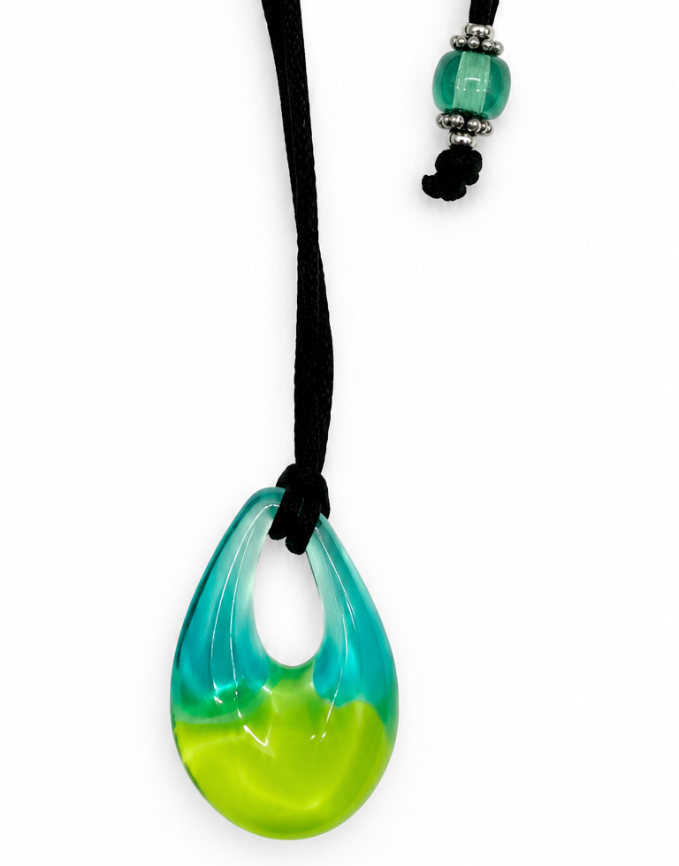 Vintage Murano Glass Pendant Necklace